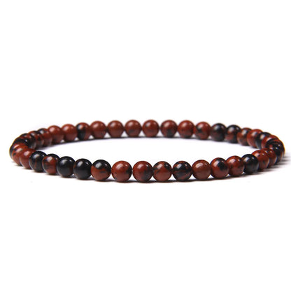 Casual Retro Geometric Natural Stone Agate Bracelets In Bulk