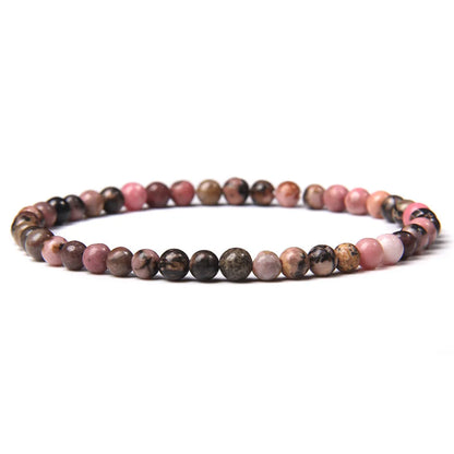 Casual Retro Geometric Natural Stone Agate Bracelets In Bulk