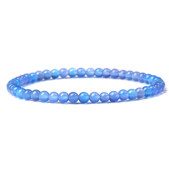 Casual Retro Geometric Natural Stone Agate Bracelets In Bulk