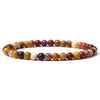 Casual Retro Geometric Natural Stone Agate Bracelets In Bulk