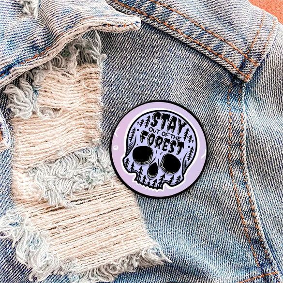 Casual Retro Letter Skull Alloy Women'S Brooches