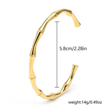 Casual Retro Simple Style Solid Color Alloy Wholesale Bangle