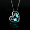 Casual Retro Starry Sky Moon 201 Stainless Steel Resin Zinc Alloy Women'S Pendant Necklace