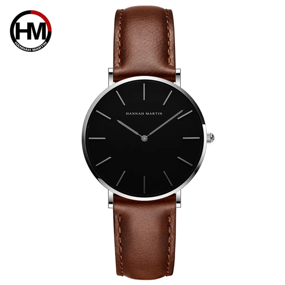 Casual Round Buckle Quartz Women'S Watches