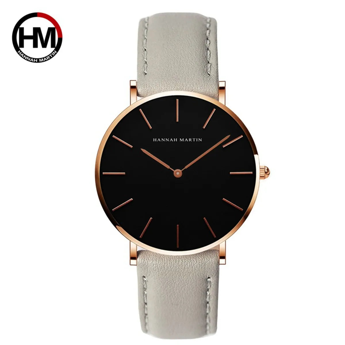 Casual Round Buckle Quartz Women'S Watches