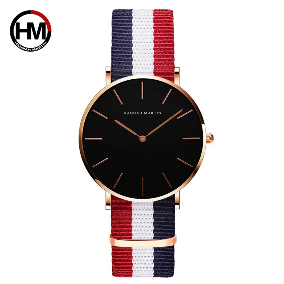 Casual Round Buckle Quartz Women'S Watches