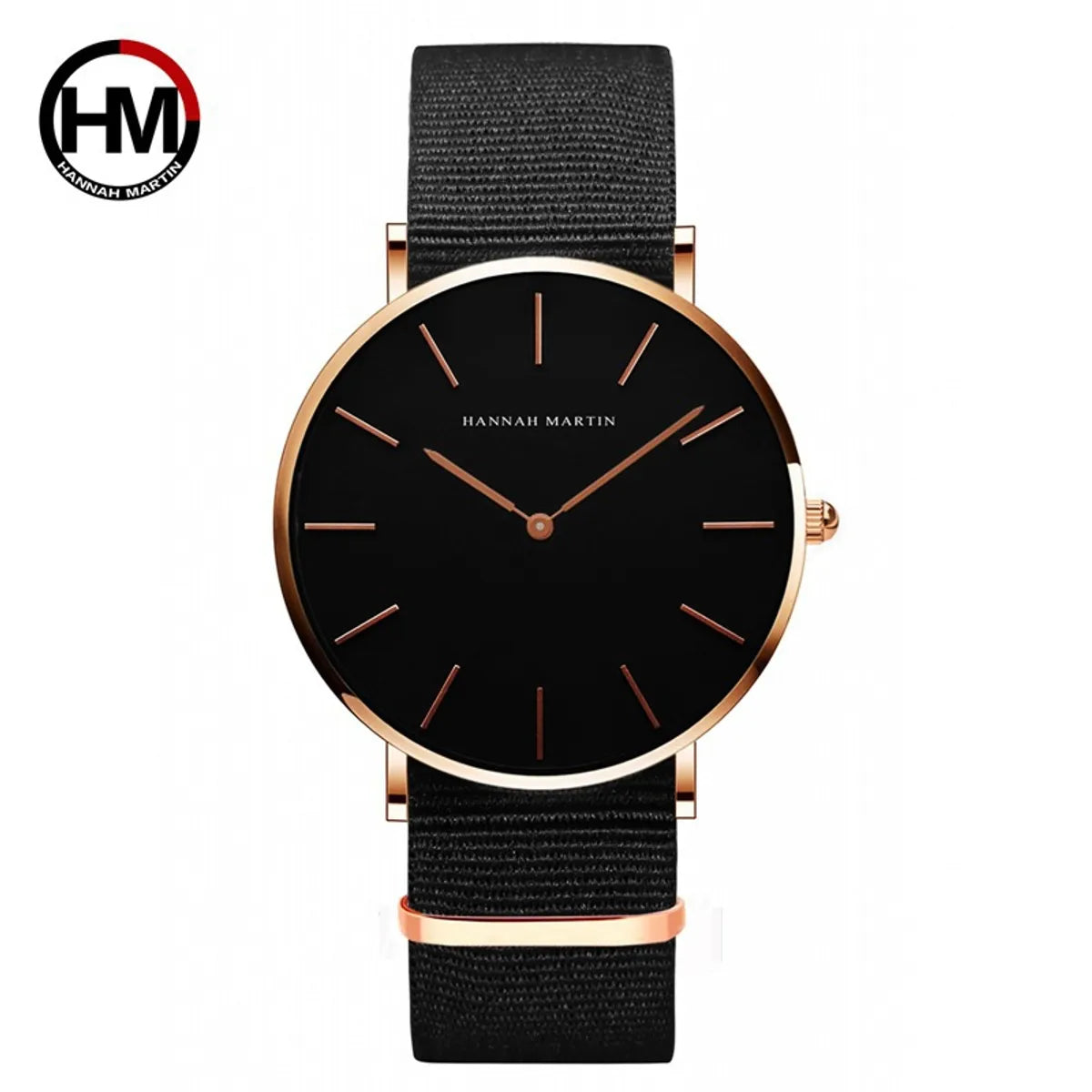 Casual Round Buckle Quartz Women'S Watches