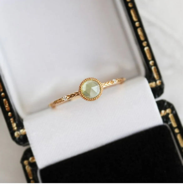 Casual Round Copper Plating Gold Plated Open Rings