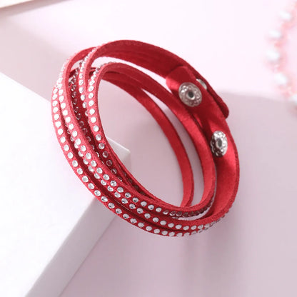 Casual Round Korean Velvet Wholesale Bracelets