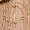 Casual Simple Style Animal Eye Butterfly Alloy Chain Women'S Anklet