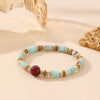 Casual Simple Style Artistic Spot Stone Copper Wholesale Bracelets