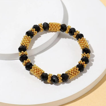 Casual Simple Style Color Block CCB Glass Beaded Women'S Bracelets