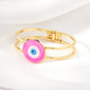 Casual Simple Style Devil'S Eye Alloy Women'S Bangle