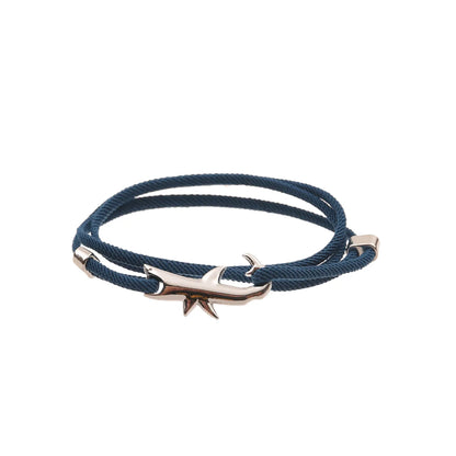 Casual Simple Style Dolphin Shark Alloy Rope Unisex Bracelets