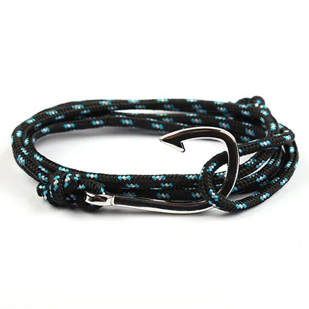 Casual Simple Style Fishhook Alloy Rope Unisex Bracelets