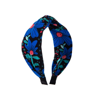 Casual Simple Style Flower Cloth Printing Hair Band