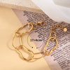 Casual Simple Style Geometric 304 Stainless Steel 14K Gold Plated Bracelets In Bulk
