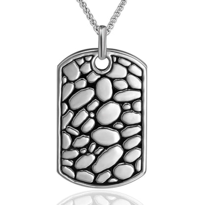 Casual Simple Style Geometric 304 Stainless Steel Men'S Pendant Necklace