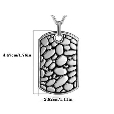 Casual Simple Style Geometric 304 Stainless Steel Men'S Pendant Necklace