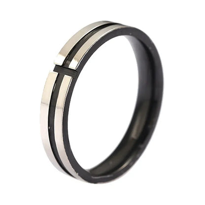 Casual Simple Style Geometric 304 Stainless Steel Unisex Rings