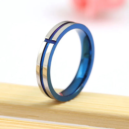 Casual Simple Style Geometric 304 Stainless Steel Unisex Rings