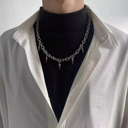 Casual Simple Style Geometric Alloy Plating Unisex Necklace