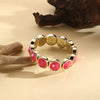 Casual Simple Style Geometric Arylic Resin Wholesale Bracelets