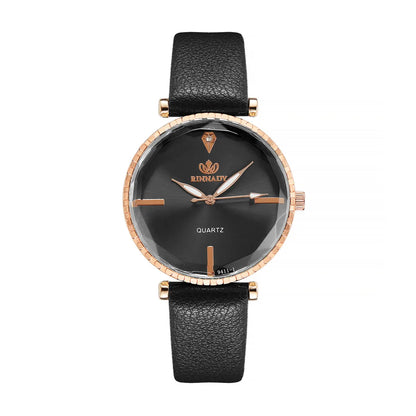 Casual Simple Style Geometric Buckle Quartz Women'S Watches