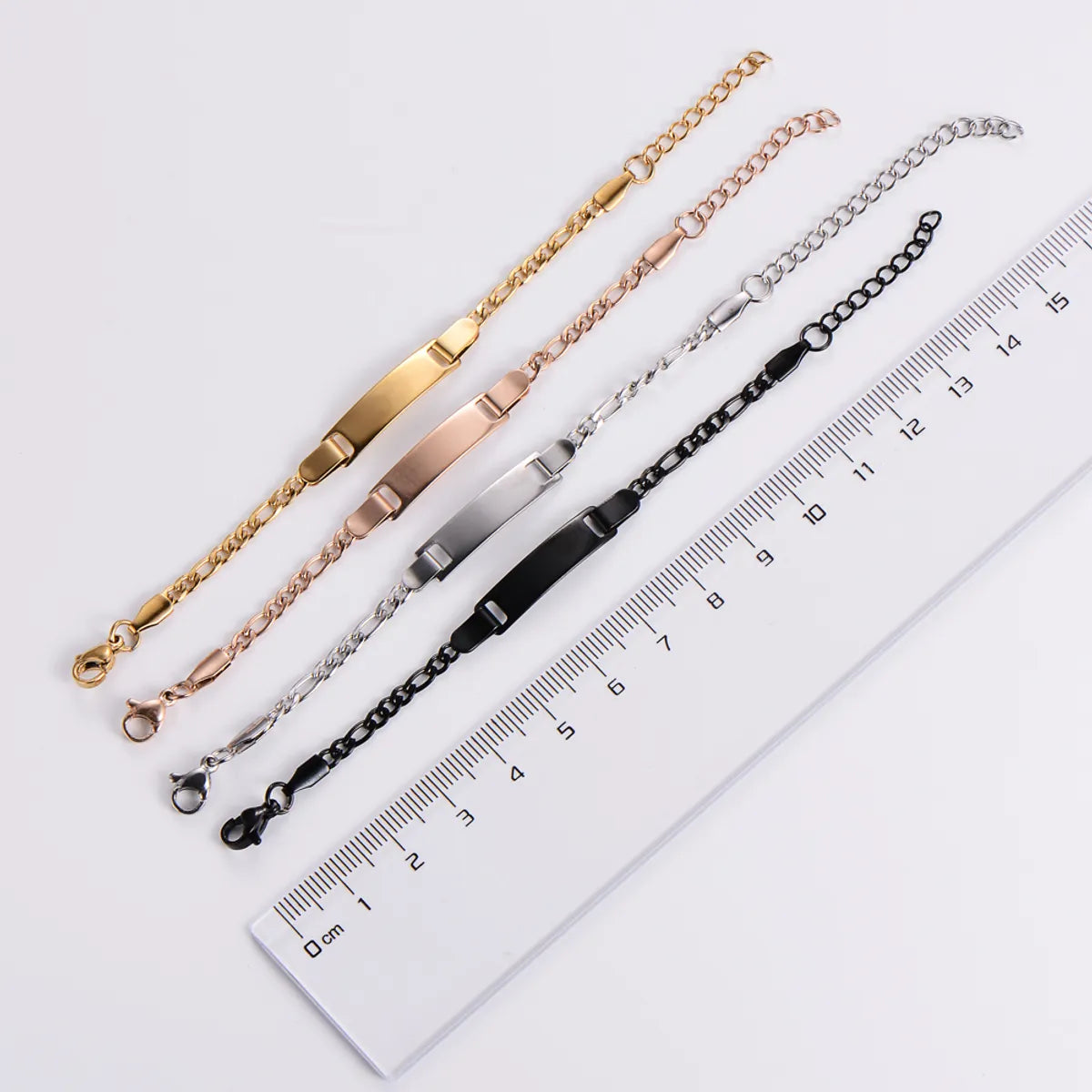 Casual Simple Style Geometric 304 Stainless Steel Kid'S Bracelets