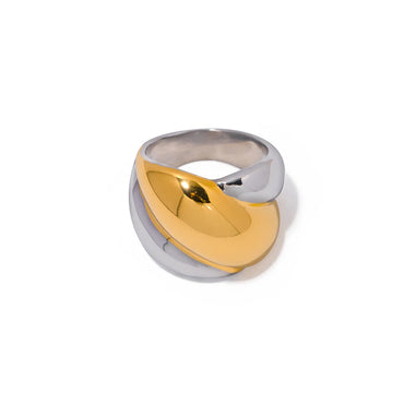 Casual Simple Style Geometric Stainless Steel Plating 18k Gold Plated Rings