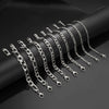 Casual Simple Style Geometric Titanium Steel Plating Unisex Bracelets