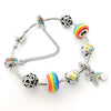 Casual Simple Style Heart Shape Alloy Wholesale Bracelets