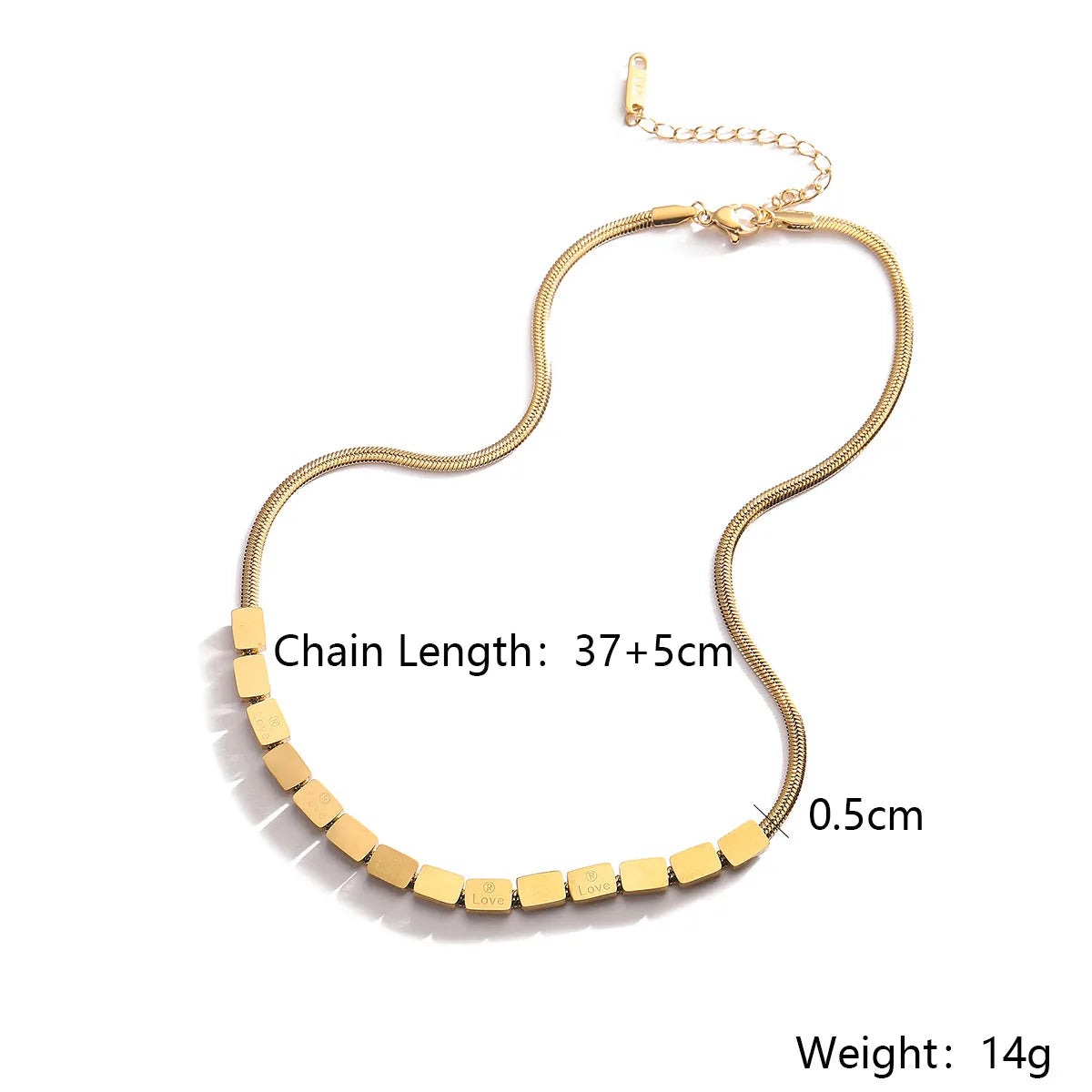 304 Stainless Steel 18K Gold Plated Casual Simple Style Heart Shape Zircon Pendant Necklace