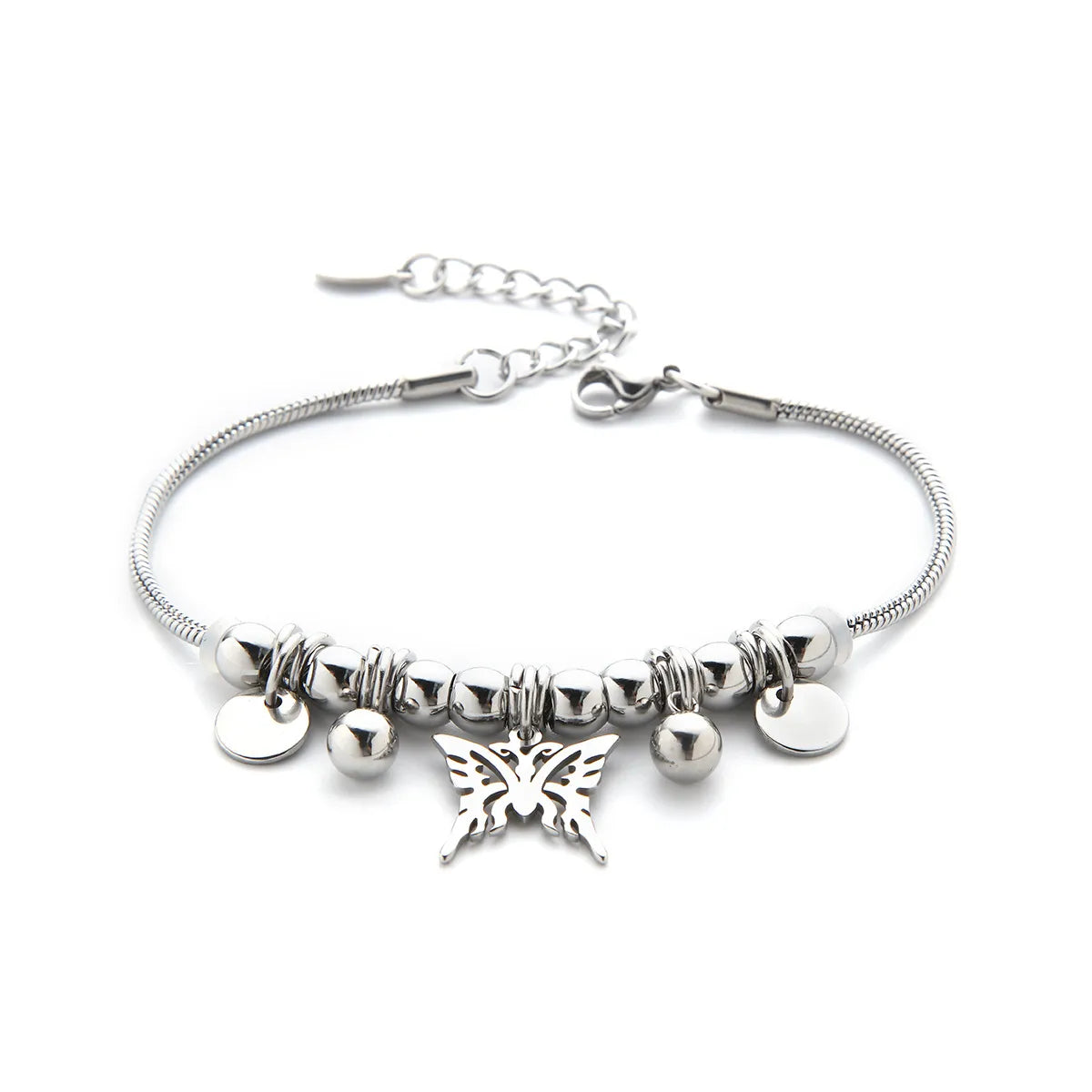 Casual Simple Style Leaf Owl Flower Alloy Wholesale Bracelets