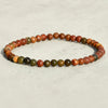 Casual Simple Style Round Natural Stone Beaded Handmade Bracelets