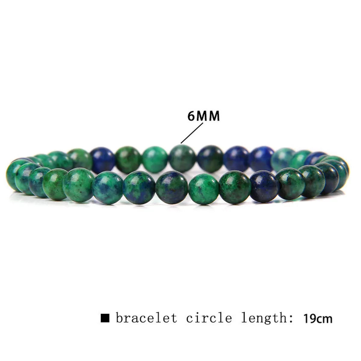 Casual Simple Style Round Natural Stone Wholesale Bracelets