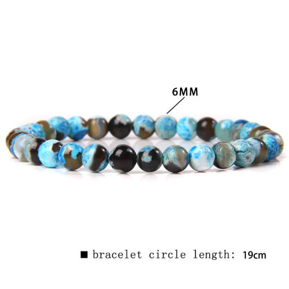 Casual Simple Style Round Natural Stone Wholesale Bracelets