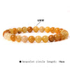 Casual Simple Style Round Natural Stone Wholesale Bracelets