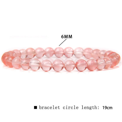 Casual Simple Style Round Natural Stone Wholesale Bracelets