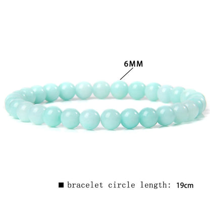 Casual Simple Style Round Natural Stone Wholesale Bracelets