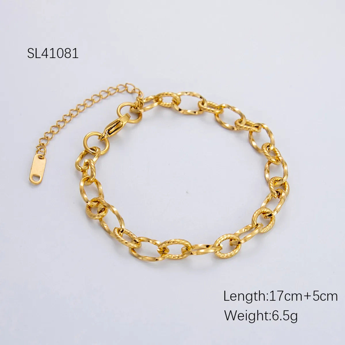 Casual Simple Style Solid Color 304 Stainless Steel Bracelets In Bulk