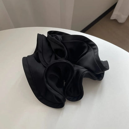 Women'S Casual Simple Style Solid Color Cloth Handmade Hair Tie