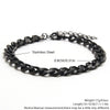 Casual Simple Style Solid Color 304 Stainless Steel Bracelets In Bulk