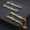Casual Simple Style Solid Color Titanium Steel Plating 18k Gold Plated Bracelets