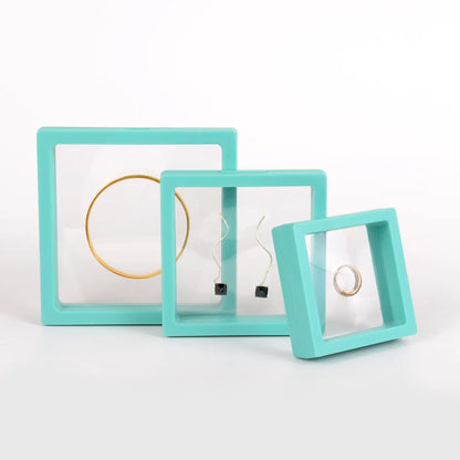 Casual Simple Style Square Tpu Plastic Jewelry Boxes