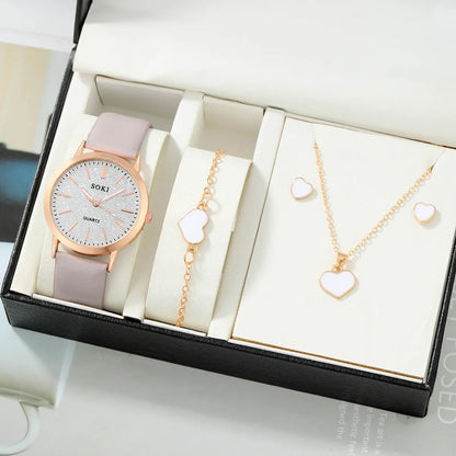 Casual Simple Style Starry Sky Buckle Quartz Women'S Watches