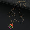 Casual Simple Style Symbol Alloy Hollow Out Women'S Pendant Necklace