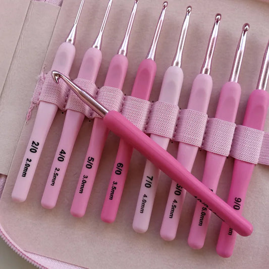 Casual Solid Color Aluminum Knitting Needle