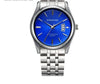 Casual Solid Color Buckle Quartz Men'S Watches