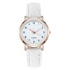 Casual Solid Color Buckle Quartz Women'S Watches
